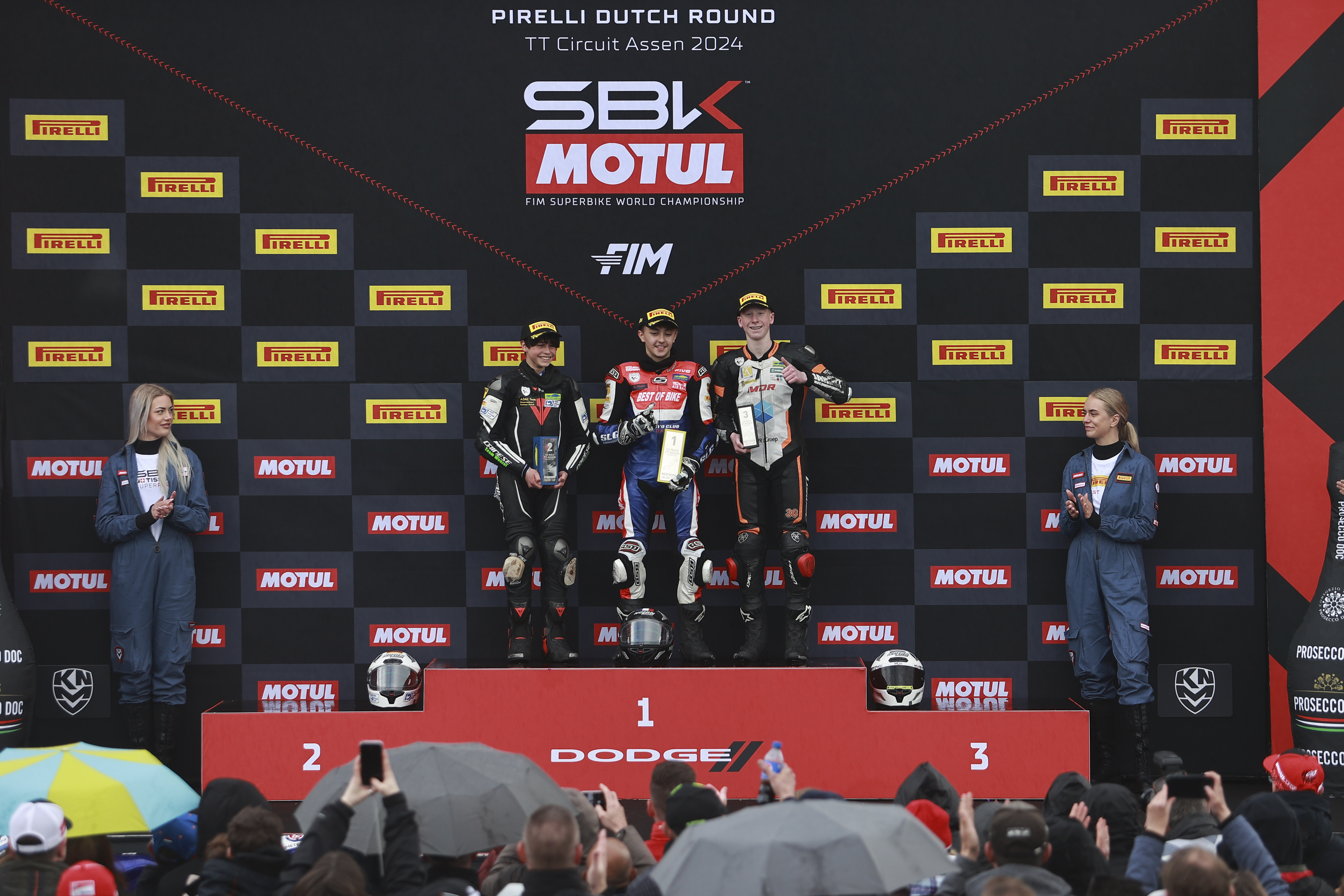 Podium Race 1 Assen