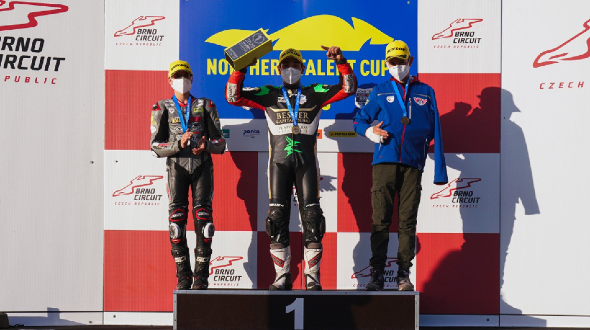 Podium Brno last round